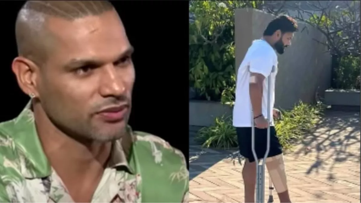 Shikhar Dhawan On Rishabh Pant VIDEO (Pic Twitter)