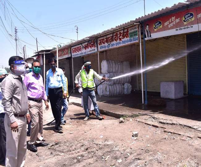 gorakhpur city was sanitized for two days