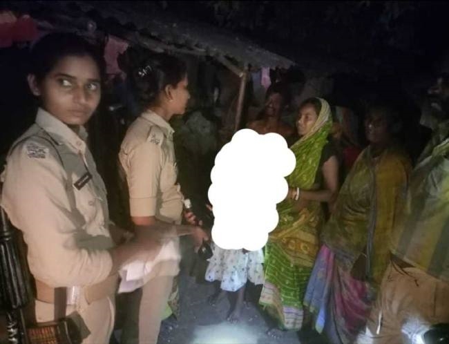 ग्रामीणों से नोंक झोंक के बाद बरामद हुई सहरसा की भटकी बच्ची