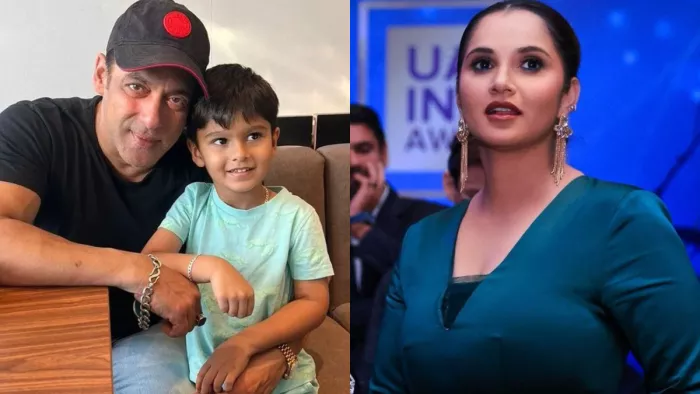 Kisi Ka Bhai Kisi Ki Jaan Actor Salman Khan Had Fun Time With Sania Mirza Son, Twitter