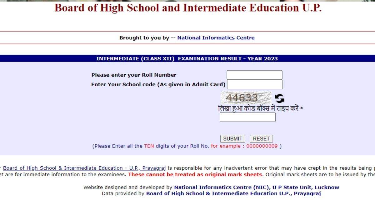 upmsp up board intermediate class 10th12th result 2023 live check kare passing percentage scorecard toppers at upresults nic in news updates in hindi lb