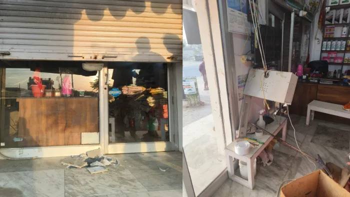 तीन दुकानों से गायब की हजारों की नगदी और सामान।