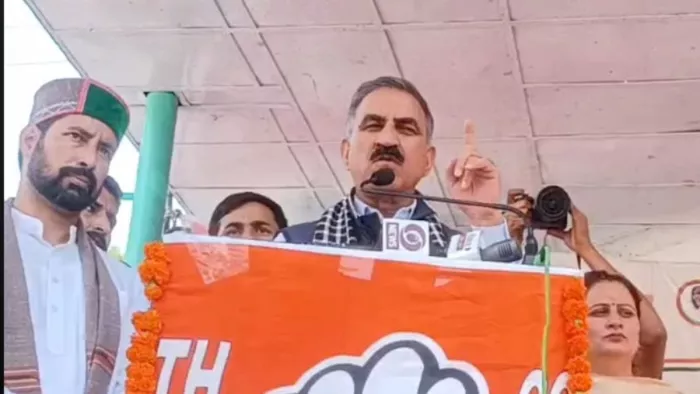 राजगढ़ जनसभा में BJP पर बरसे CM सुक्खू
