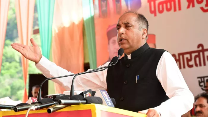 जयराम ठाकुर ने सुक्खू सरकार को लिया आड़े हाथ