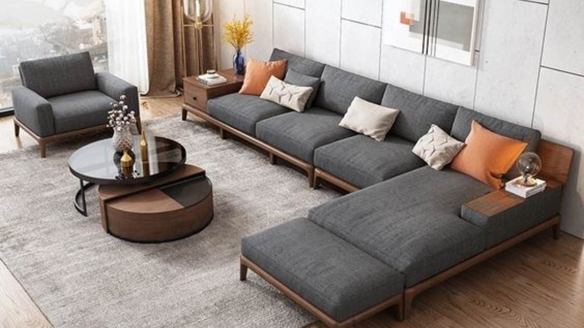 L शेप वाले Wooden Sofa से मिलेगा घर में “राजा बाबू” जैसा ठाठ और “महराजाओं” जैसी शान-औ-शौकत