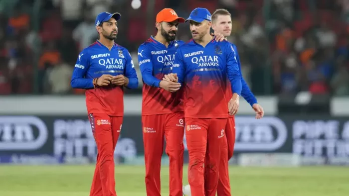 आरसीबी ने एसआरएच को 35 रन से हराया। फोटो- BCCI