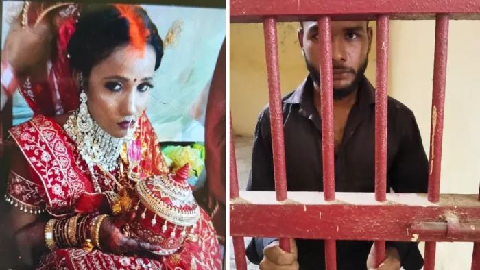 पत्नी की हत्या करने वाला आरोपी भेजा गया जेल। जागरण
