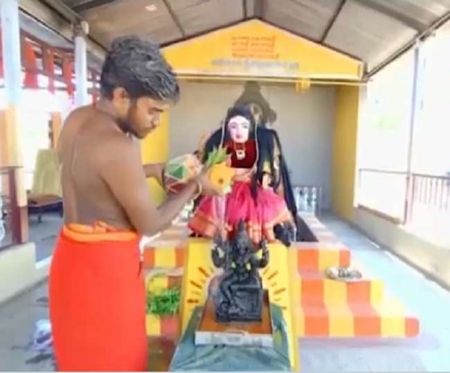 कोयंबटूर के मंदिर में घातक वायरस 'कोरोना' की हुई पूजा अर्चना
