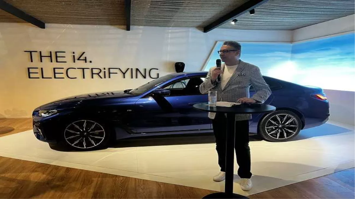 भारत में कंपनी की दूसरी इलेक्ट्रिक कार BMW i4 हुई लॉन्च