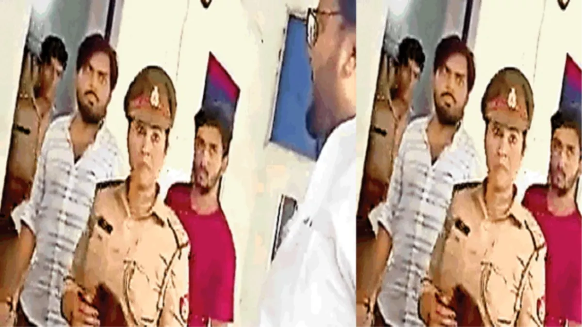 Noida News: उत्तर प्रदेश पुलिस को गाली देने का वीडियो वायरल, आरोपित भाजपा नेता के व्यवहार से लोग नाराज