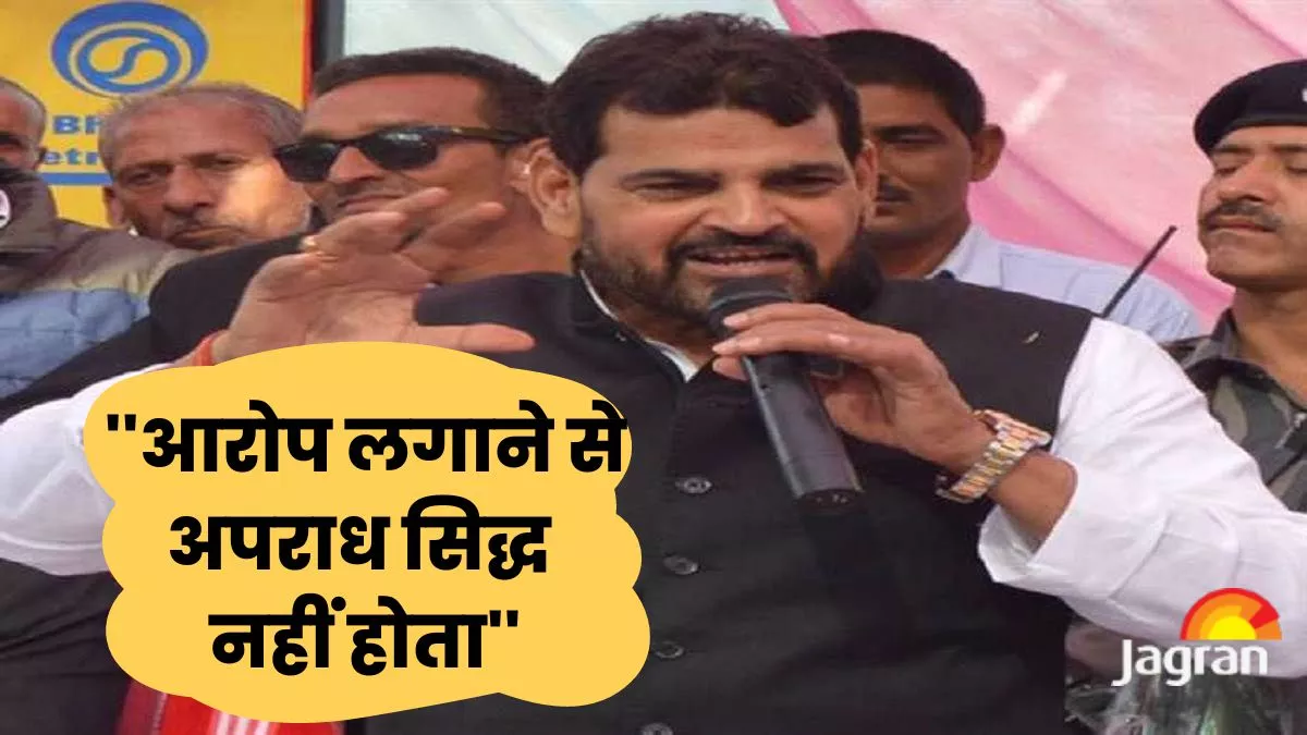 Wrestlers Protest : भाजपा सांसद बृृजभूषण बोले- पहलवानों का आंदाेलन देशद्रोहियों के हाथों में जा रहा है