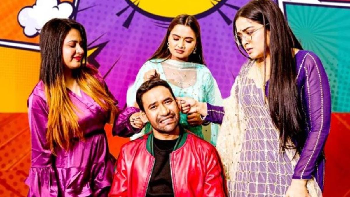 dinesh lal yadav nirahua and amrapali dubey upcoming movie kalakand trailler release