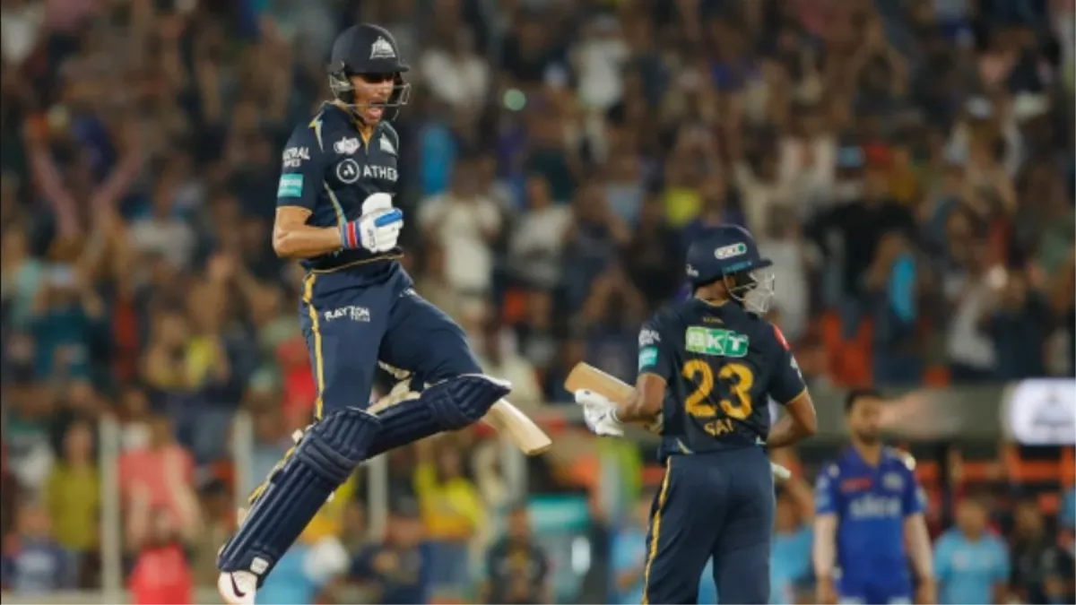 IPL 2023- प्लेऑफ में Gujarat Titans ने बनाया IPL इतिहास का सबसे बड़ा स्कोर, 9 साल पुराना रिकॉर्डकियाधराशायी