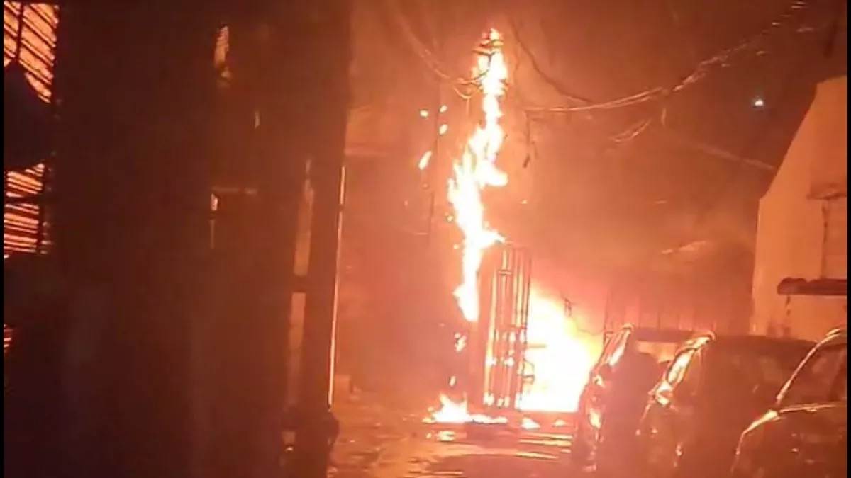 gas leak in buxar mother son and neighbors injured buxar news online