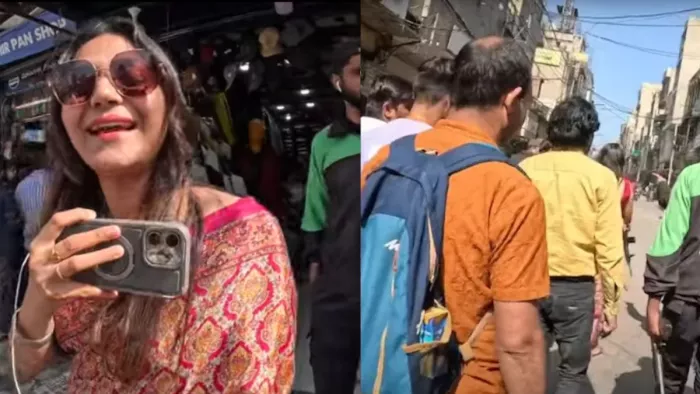 पाकिस्तान में ज्योति मल्होत्रा के साथ घूम रहे थे 6 गनर्स।(फोटो सोर्स: Callum Abroad यूट्यूब चैनल)