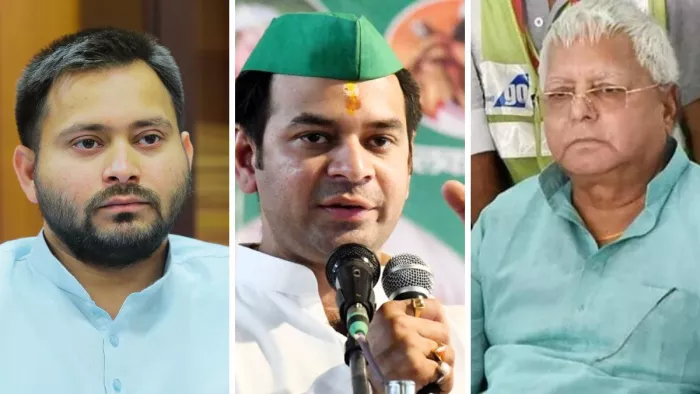 Tej Pratap Yadav Case: तेज प्रताप यादव के प्रेम संबंधों को लेकर बिहार में सियासी हलचल।(फाइल फोटो)