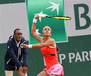 भारतीय टेनिस खिलाड़ी अंकिता रैना- फोटो ट्विटर पेज