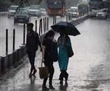 फरीदाबाद में तेज हवाएं चल रही हैं और बादल गरज रहे हैं।