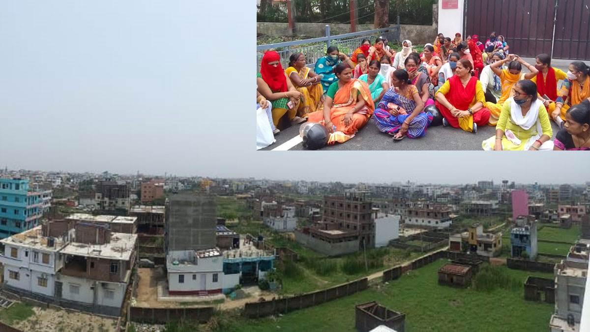 district administration will destroy houses and other construction made on housing board land in digha rajivnagar patna