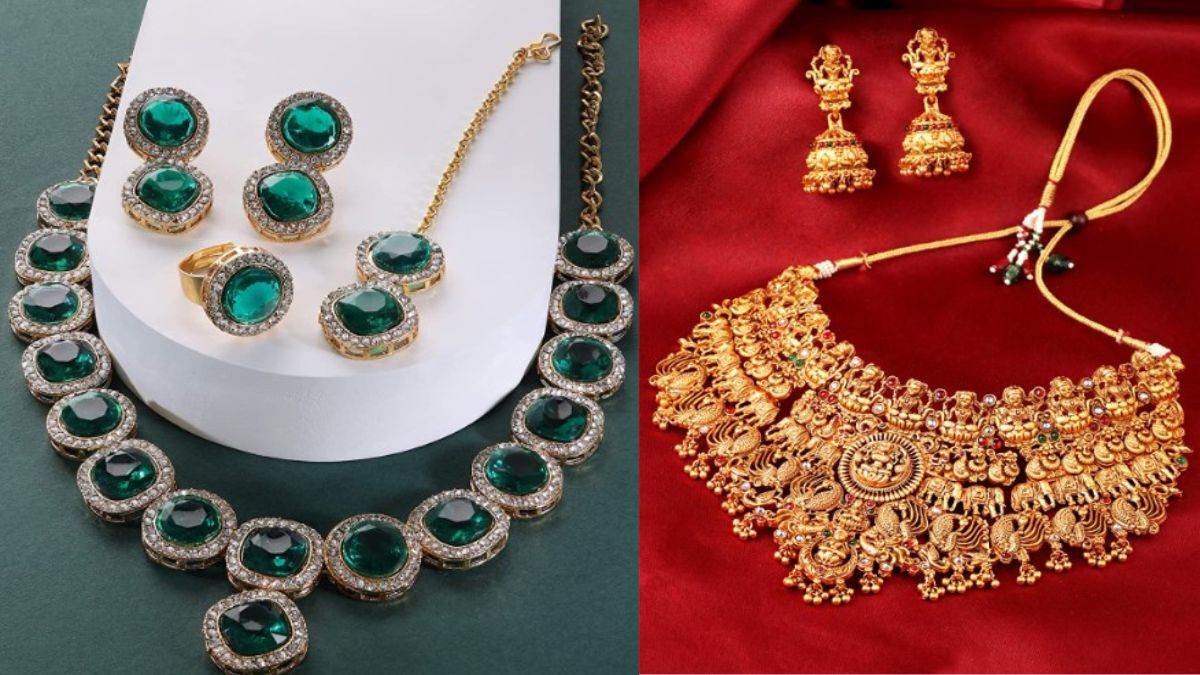 शादी, ब्याह में इन फैंसी Bridal Jewelry Set से आपको मिलेगा किलर लुक, डिजाइन हैं बहुत पॉपुलर - Best Bridal Jewelry Set To Give You Gorgeous And Beautiful Look