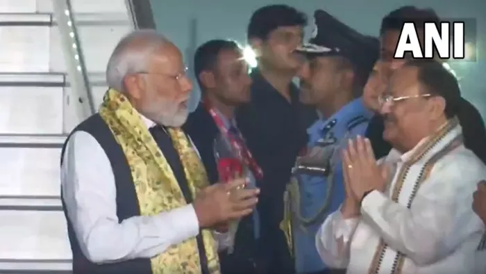PM Modi US Visit यूएस और मिस्र के दौरे के बाद भारत लौटे मोदी