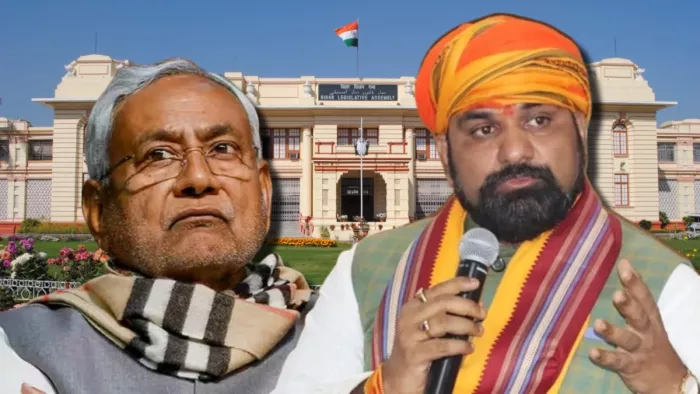 बिहार के मुख्यमंत्री नीतीश कुमार और डिप्टी सीएम सम्राट चौधरी।