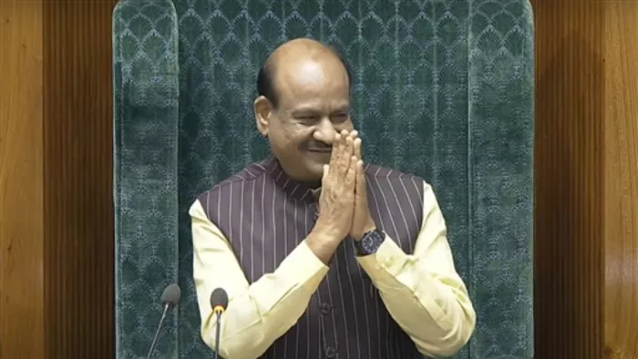 ओम बिरला दूसरी बार लोकसभा स्पीकर बने। फोटो-एएनआई