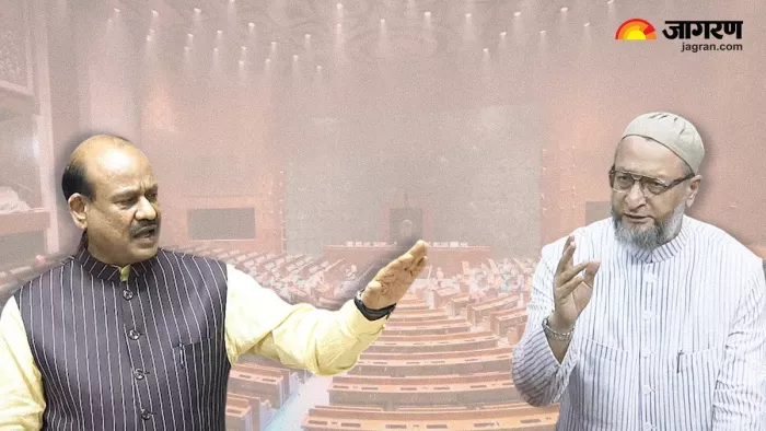 लोकसभा की कार्यवाही के दौरान नाराज दिखे ओम बिरला (फोटो- संसद टीवी)