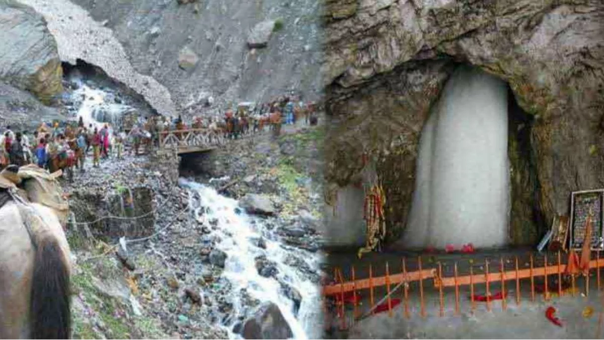 Flood in Amarnath: पवित्र अमरनाथ गुफा के समीप भारी वर्षा से यात्रा स्थगित, जलाशयों में आई बाढ़ की नौबत, 4000 श्रद्धालुओं को सुरक्षित ठिकानों पर पहुंचाया