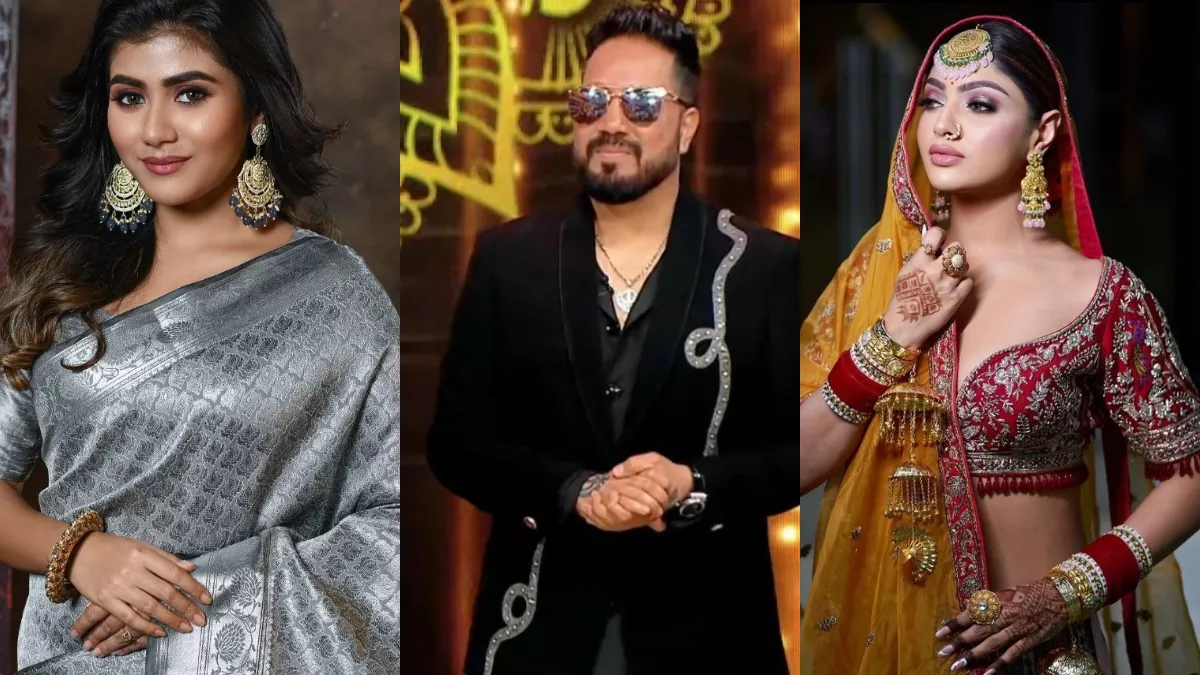 Mika Singh Wedding: 45 साल के मीका सिंह को मिल गई उनकी दुल्हनिया, सोने के कंगन और वरमाला पहना बना लिया अपना