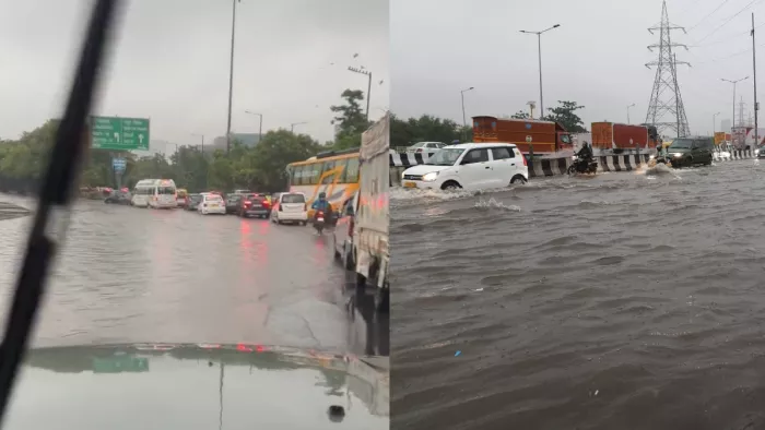 Rain In Delhi-NCR: सुबह-सुबह मूसलाधार बारिश से कई जगह जलजमाव, जाम से बचने के लिए घर से ज्यादा समय लेकर निकलें