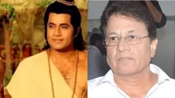 Still Image of Arun Govil from Ramayan (Left) and File Photo of Arun Govil (Right)