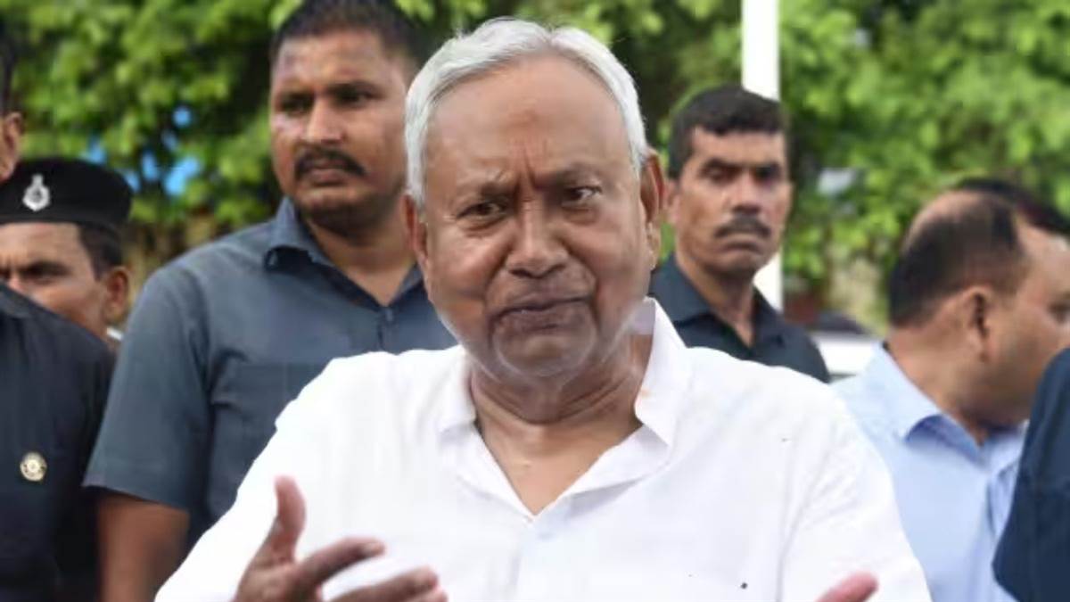 cm nitish kumar attacks prime minister narendra modi said bjp is doing meeting out of nervousness