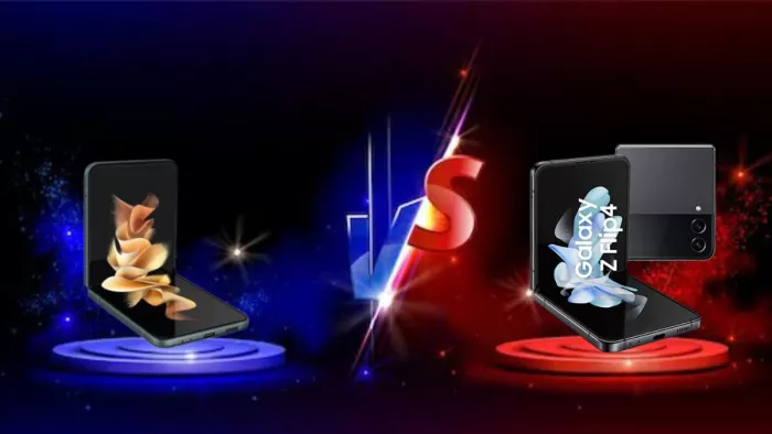 Samsung galaxy z flip 5 vs galaxy Z flip 4 compare, know the details here