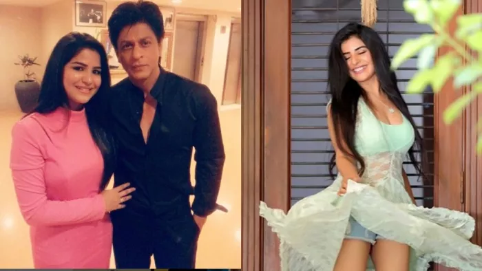 File Photo of Shikha Malhotra with Shah Rukh Khan