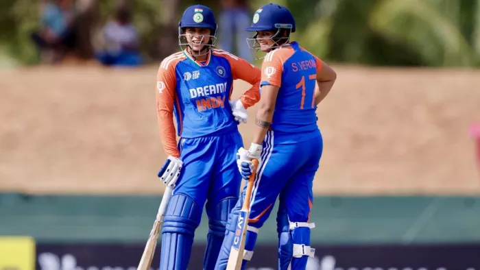भारतीय महिला टीम ने फाइनल में बनाई जगह। फोटो- BCCI