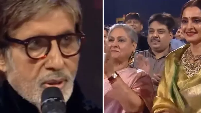 जब रेखा ने जया को लगाया था गले/ फोटो- Instagram /rekha fan club