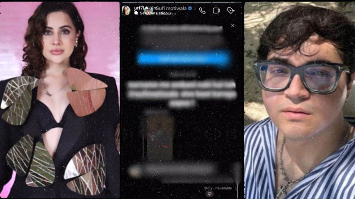urfi javed slams fashion influencer sufi motiwala for vulgar messages on orry awatramani comment