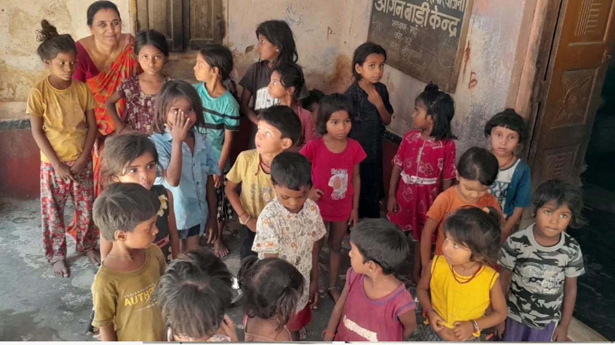 नालंदा नगर परिषद क्षेत्र में संचालित आंगनबाड़ी केंद्र पैंतीस, एक भी को अपना भवन नहीं