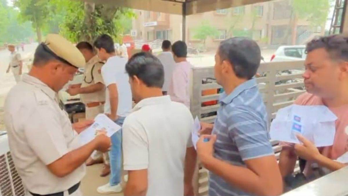 ncr cet exam in faridabad strict measures at 163 centers check guidelines