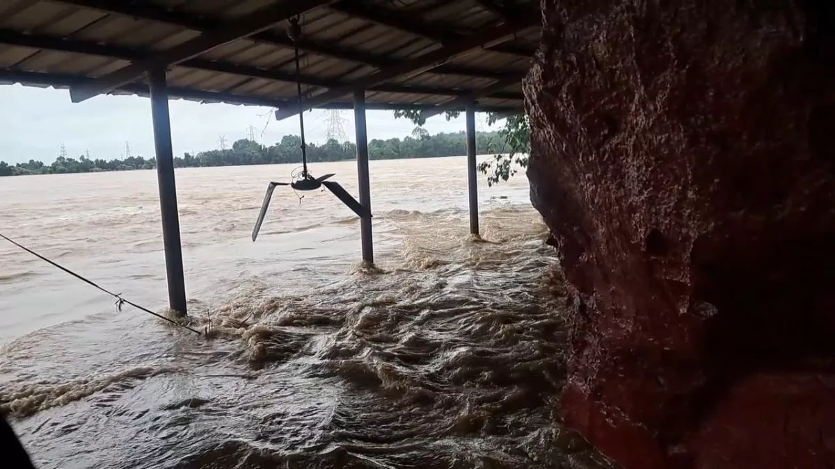 Odisha News: लगातार बारिश से उफान पर ईब नदी का जलस्तर, आसपास के इलाकों में बाढ़ जैसे हालात