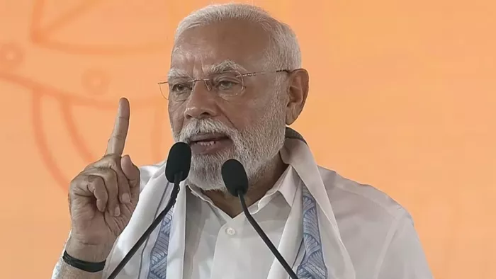 पीएम ने मेड इन इंडिया हथियारों को भारत की ताकत बताया (फोटो: @BJP4India)
