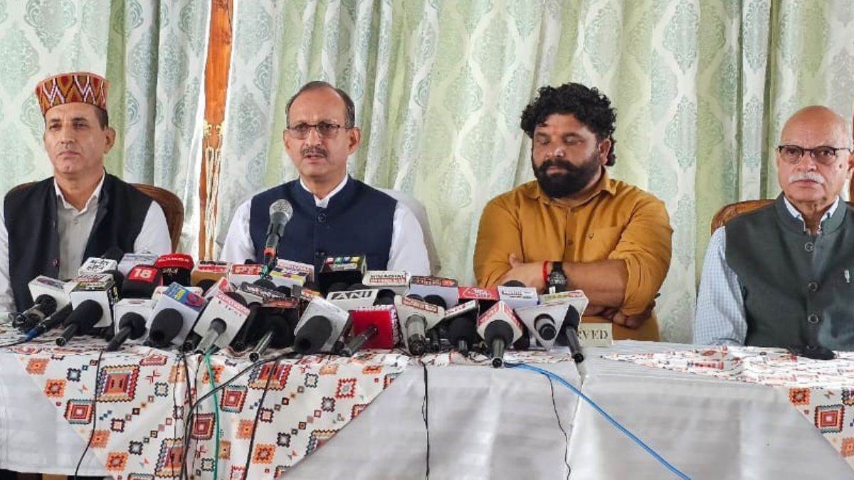 himachal pradesh bjp leader satpal singh satti target minister jagat singh negi and sukhu govt thunag incident