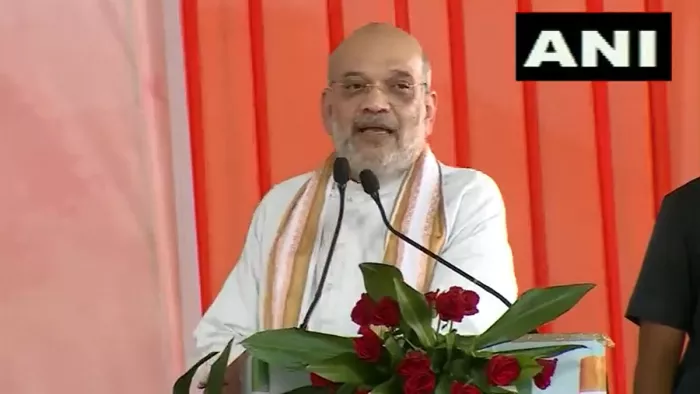 गहलोत सरकार पर बरसे अमित शाह (फोटो एएनआई)