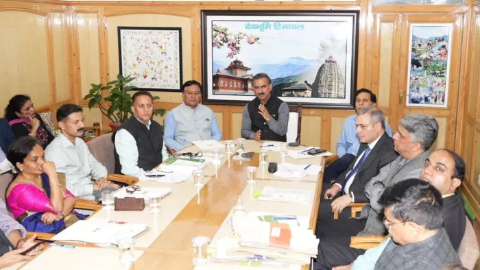CM सुक्खू ने प्राकृतिक आपदाओं से निपटने उपायों पर विस्तार से चर्चा की गई