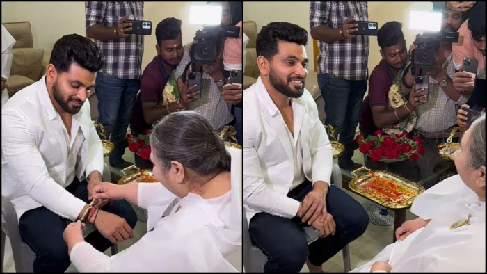 Shiv Thakare ने ब्रह्मकुमारी के साथ मनाया रक्षाबंधन। Photo-Instagram