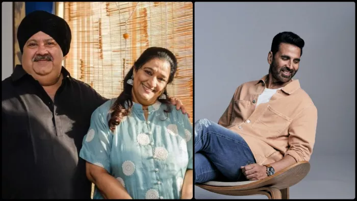 अक्षय कुमार ने मनोज पाहवा और सीमा पाहवा संग किया था मजाक। फोटो क्रेडिट- इंस्टाग्राम