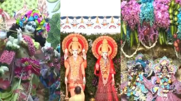 देशभर में धूम-धाम से मनाई जा रही है कृष्ण जन्माष्टमी (फोटो-ANI)