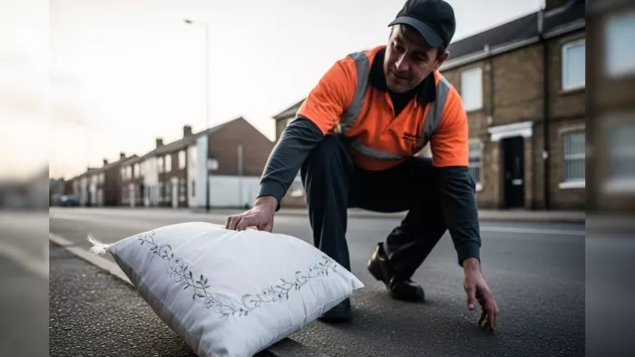 तकिये पर खून से लिखा था सीक्रेट मैसेज, डिलीवरी ब्वॉय ने देखते ही बुलाई पुलिस; फ्लैट खुला तो उड़ गए सबके होश