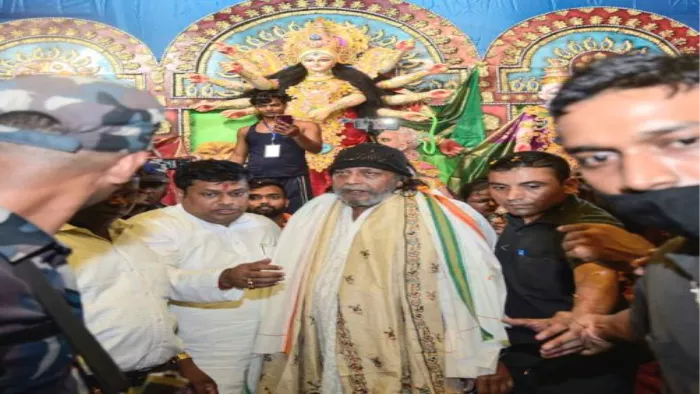 अलीपुरद्वार में मिथुन चक्रवर्ती । जागरण फोटो।